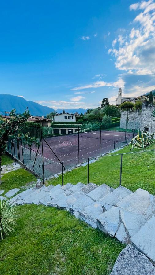Lake View, Swimming Pool, Tennis Court And Private Parking Mezzegra ภายนอก รูปภาพ